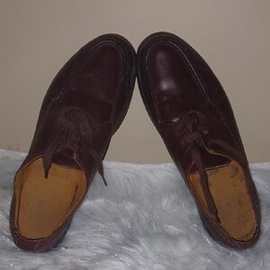 Elegant Dark Brown Leather Loafers